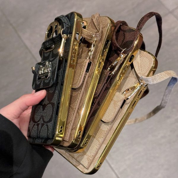 Coa Card Bag Leather Chain iPhone Case - 图片 9