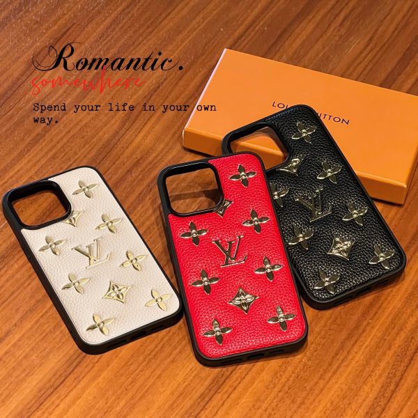 Lou Gold Leather iPhone Case - 图片 7