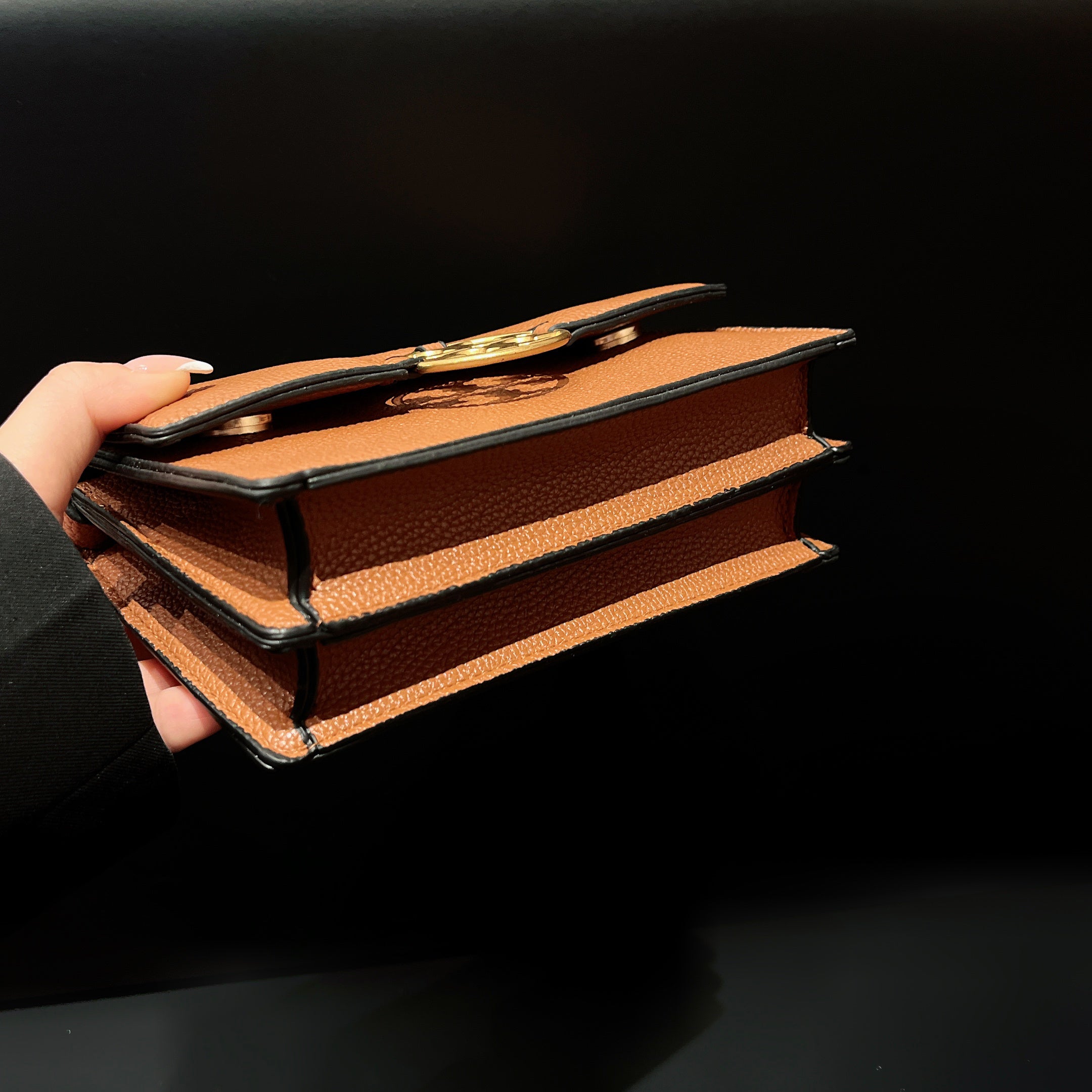 Crossbody Leather Bag - 图片 2