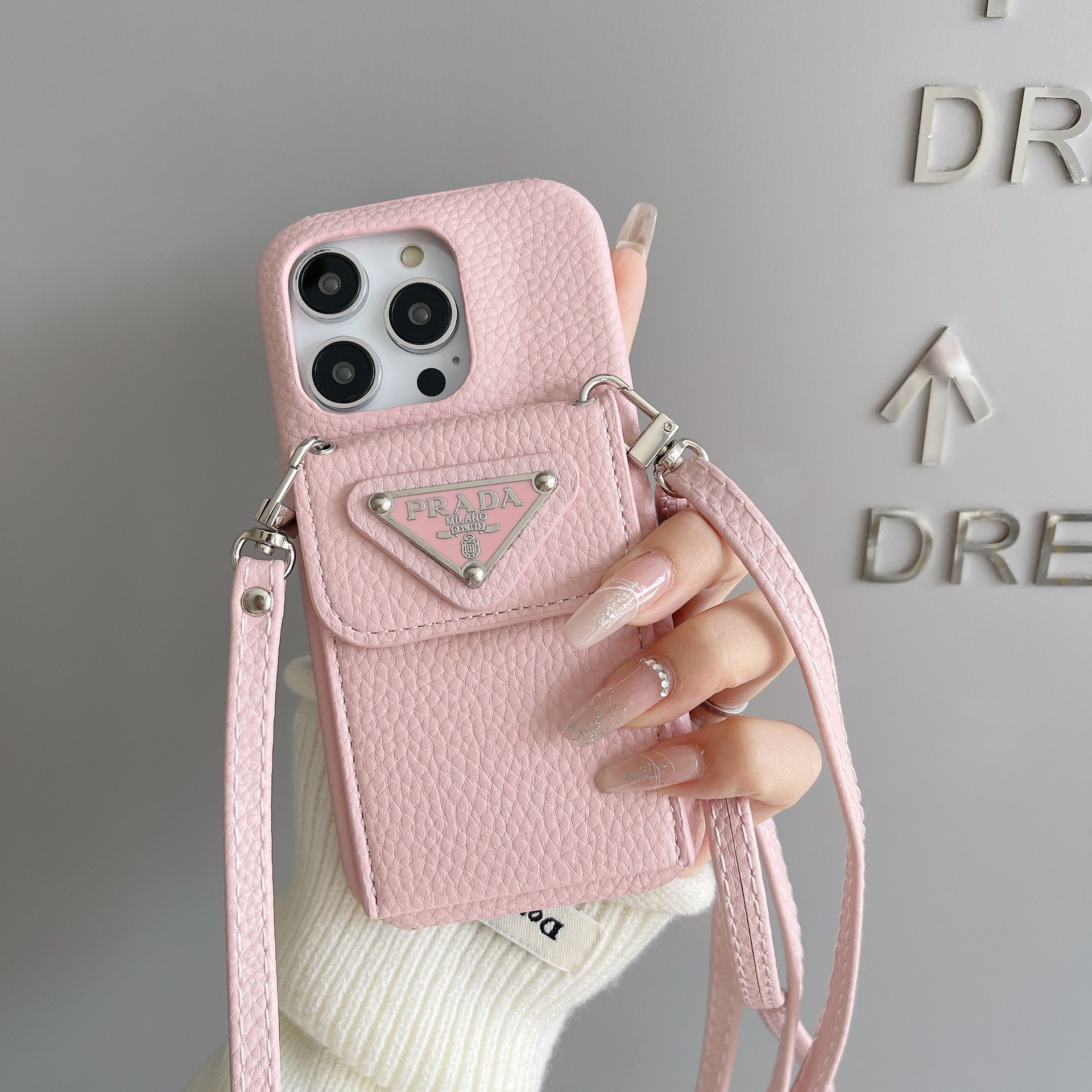 Pra Card Holder Chain iPhone 16 Case - 图片 3