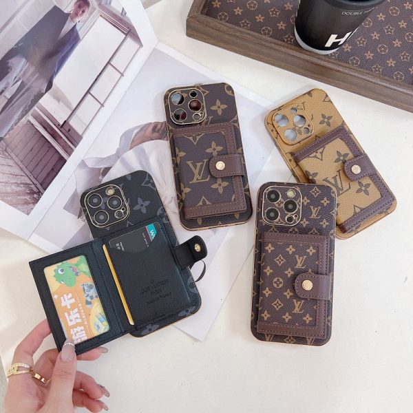 Lou Classic Color Card Bag iPhone Case - 图片 7