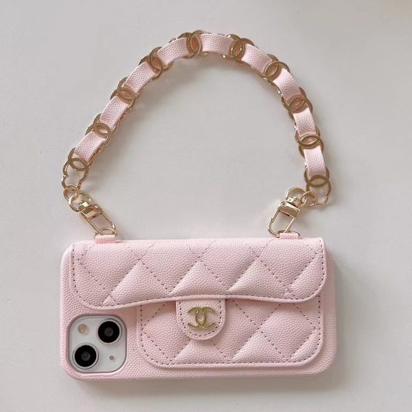 CN Pastel iPhone Cases Bag With Strap - 图片 6