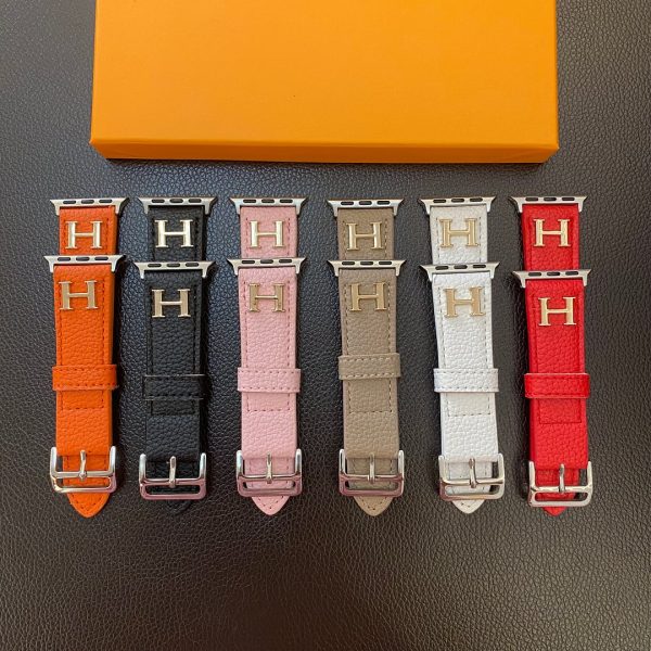 Genuine Pattern Leather Apple Watch Strap - 图片 18