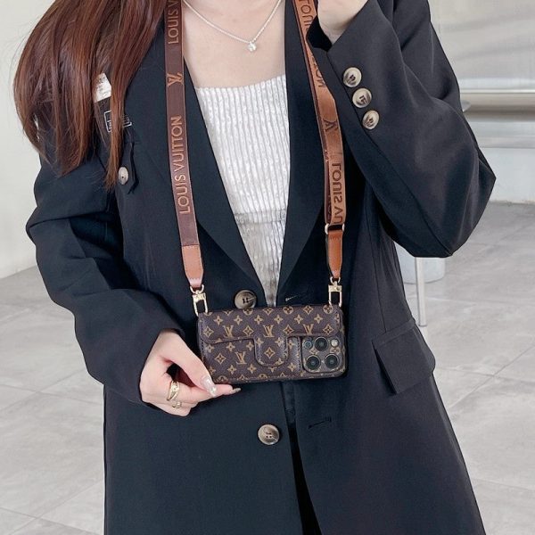 Lou Side Card Holder Crossbody iPhone Case - 图片 10
