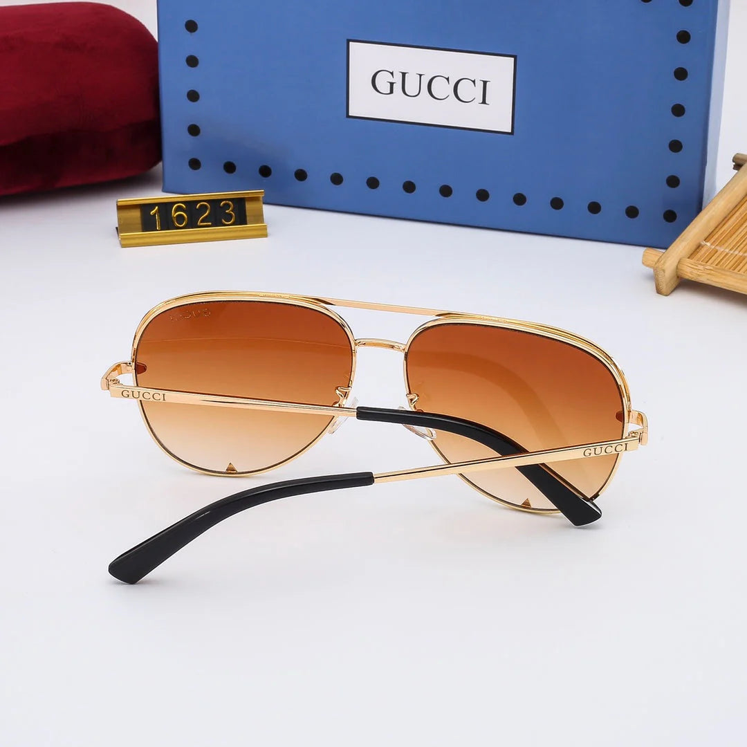 AVIATOR METAL SUNGLASSES 1623 - 图片 12