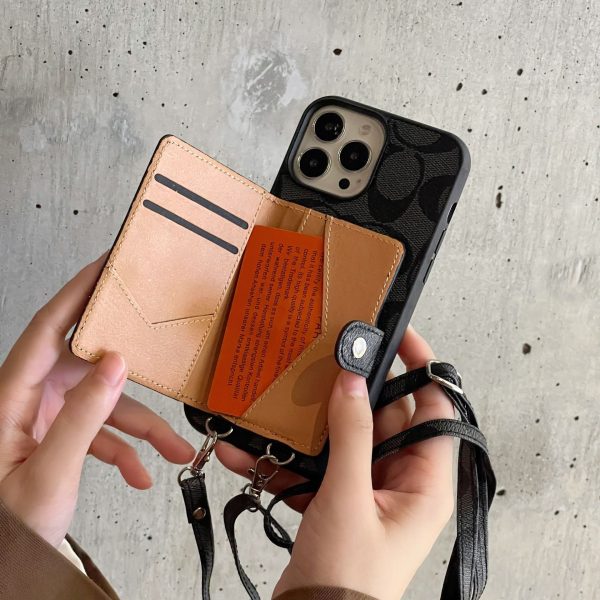 Coa Card Bag Leather Chain iPhone Case - 图片 7