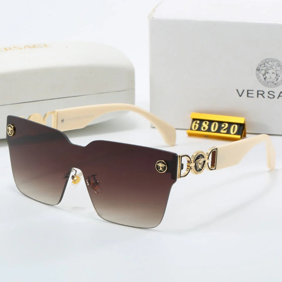 Luxury Large Frame Sunglasses 68032 - 图片 3