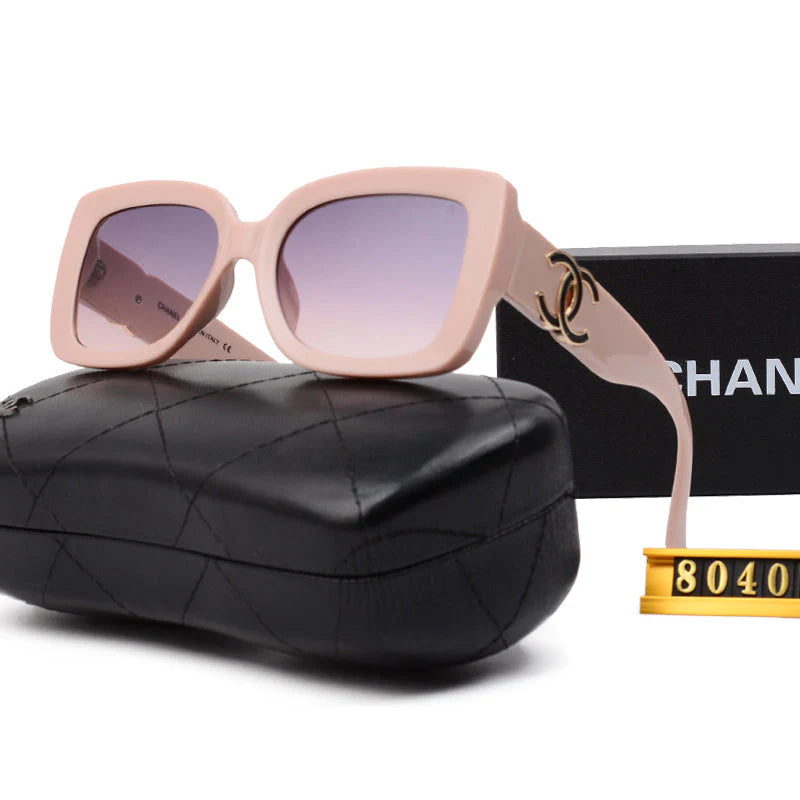 Luxury Large Frame Sunglasses 8010 - 图片 8