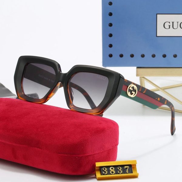 Amber Pattern Sunglasses - 图片 11