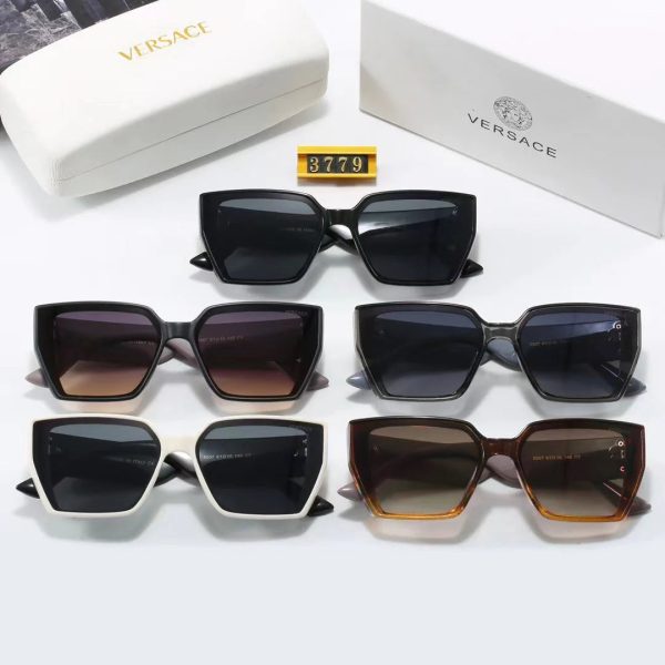 Simple Square Frame Sunglasses 3779 - 图片 2