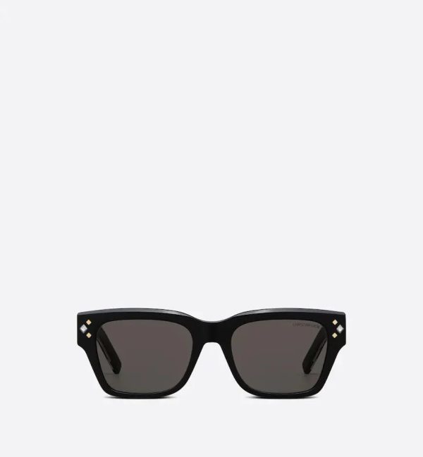 Black Rectangular Sunglasses CDDMS2I - 图片 2