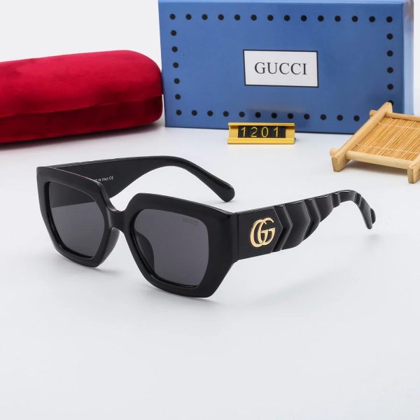 RECTANGULAR-FRAME SUNGLASSES 1201 - 图片 8