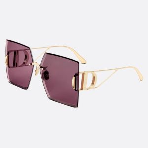 Burgundy Square Sunglasses 30MTS7U