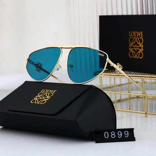 Metal temple cat-eye sunglasses 0899 - 图片 9