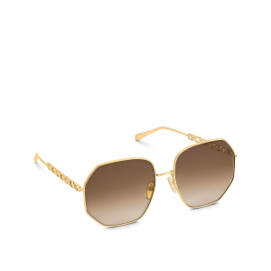 My L Chain Round Sunglasses