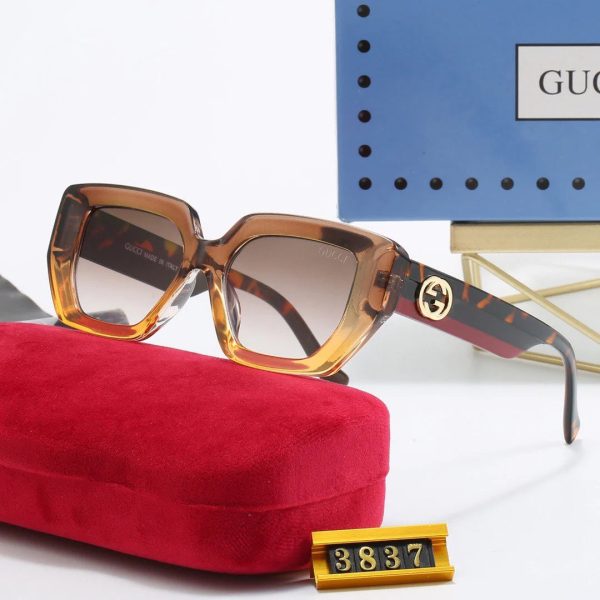 Amber Pattern Sunglasses - 图片 9