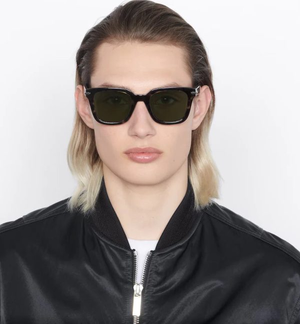 Black Rectangular Sunglasses SUTS10I - 图片 4