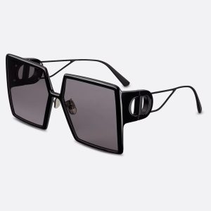 Oversized Black Square Sunglasses 30MTSU