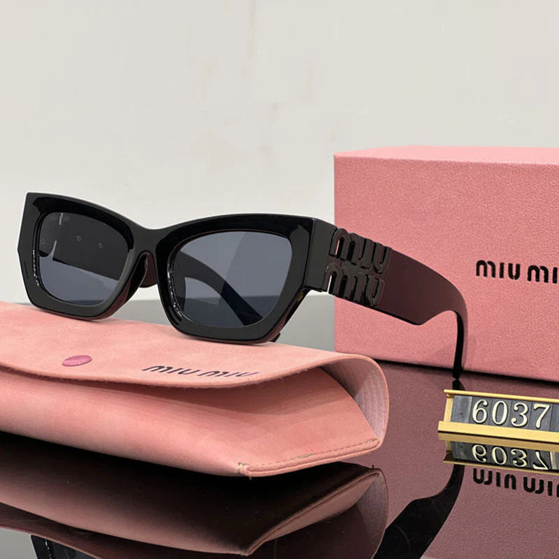 Fashion Square Cat-Eye Sunglasses 6037 - 图片 3