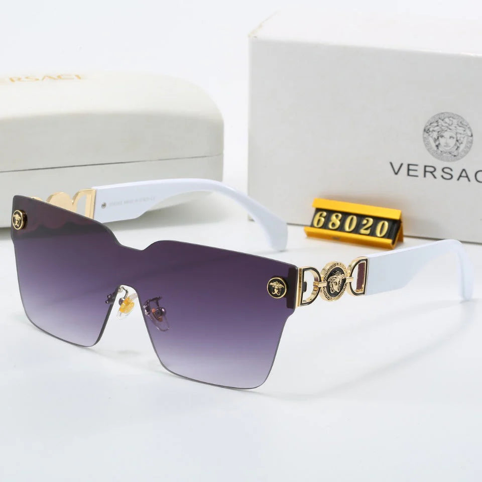 Luxury Large Frame Sunglasses 68032 - 图片 4