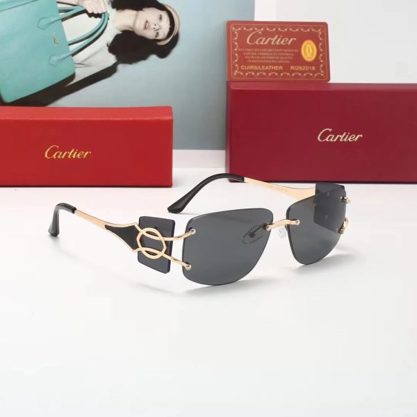 Novel HD Metal Sunglasses8381 - 图片 11