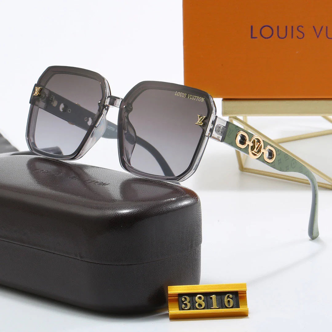 Full Logo Frame Sunglasses - 图片 14