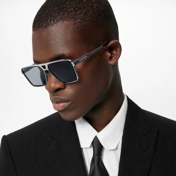 1.1 Evidence Metal Square Sunglasses - 图片 2