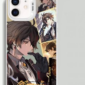 ZHONG LI ANIME PHONE CASE GENSHIN IMPACT