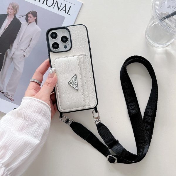 Pra Card Holder Crossbody iPhone Case - 图片 4