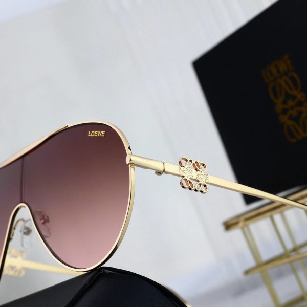 Oval round frame sunglasses - 图片 6