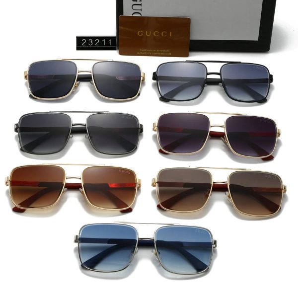 Fashion Polarized Metal Sunglasses 23211 - 图片 15