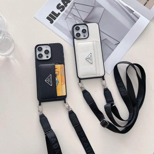 Pra Card Holder Crossbody iPhone Case - 图片 5