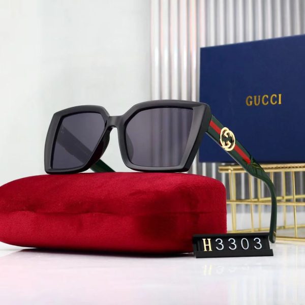 SQUARE FRAME SUNGLASSES 3303 - 图片 2