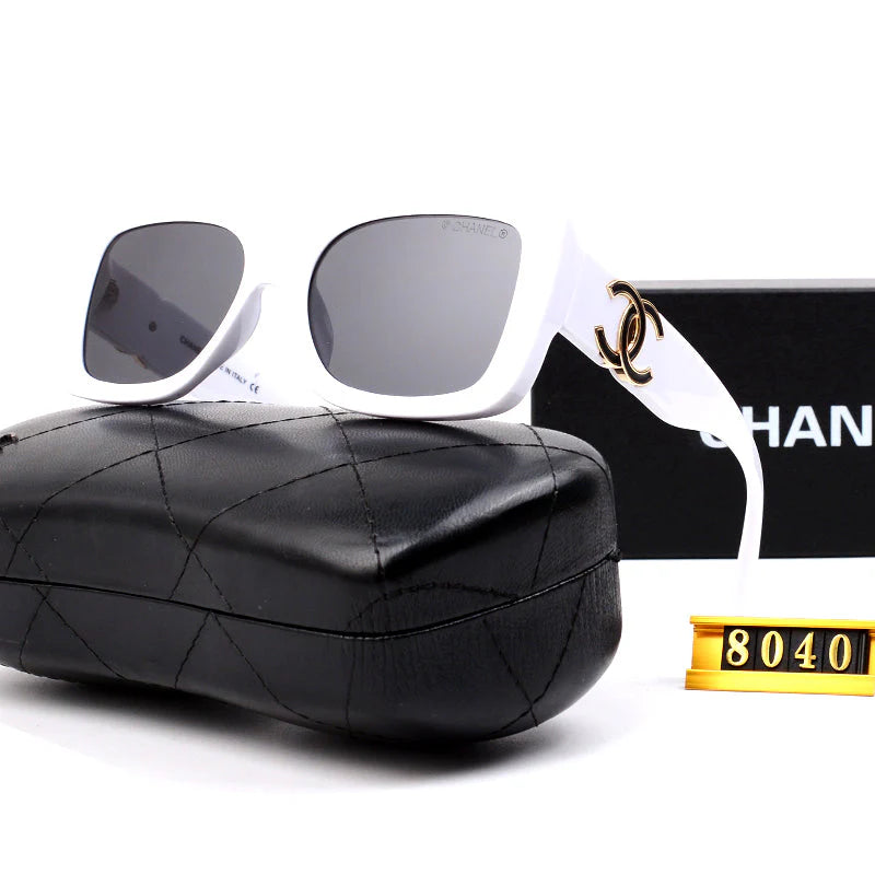 Luxury Large Frame Sunglasses 8010 - 图片 13