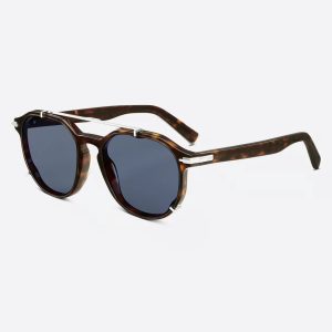 Brown Tortoiseshell-Effect Pantos Sunglasses