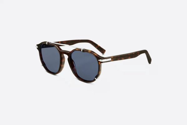 Brown Tortoiseshell-Effect Pantos Sunglasses