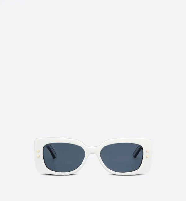 White Square Sunglasses DPFCS1U - 图片 2