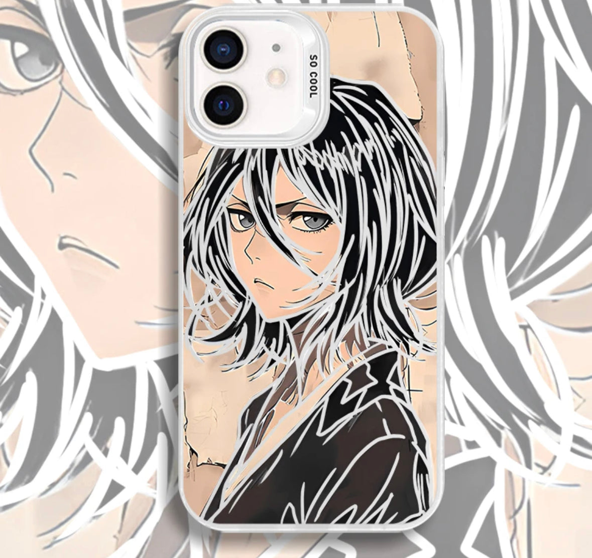 RUKIA BLEACH ANIME PHONE CASE - 图片 2