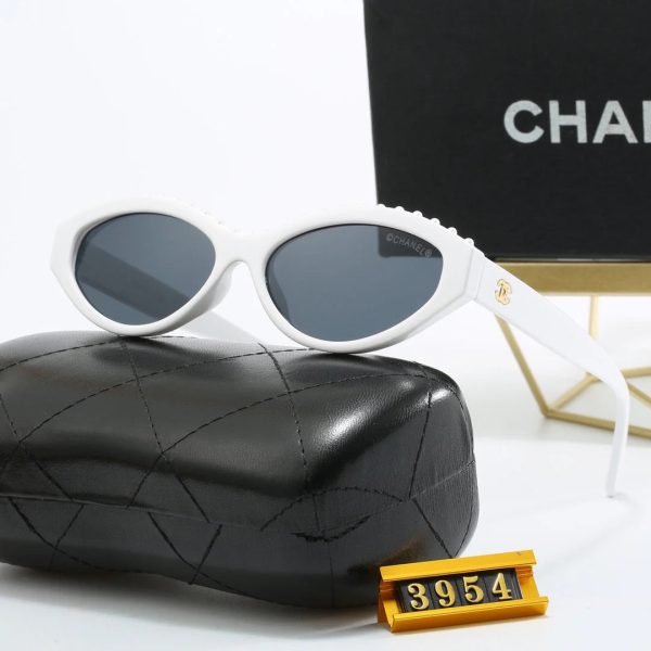 Luxury Pearl Cat Eye Sunglasses - 图片 8
