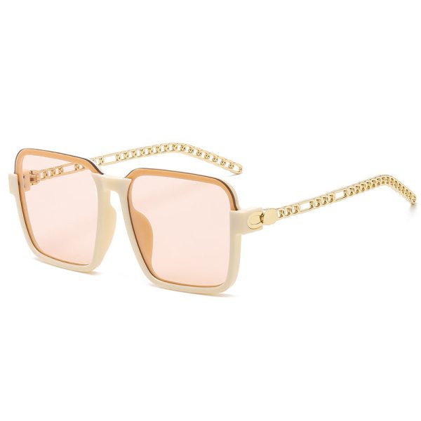 Big Square Frame Sunglasses - 图片 3