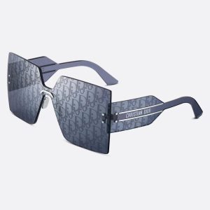 Blue Rectangular Sunglasses CLUBM6U