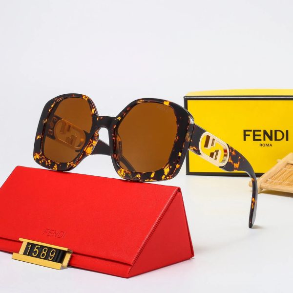 Square Round Sunglasses 1589 - 图片 11