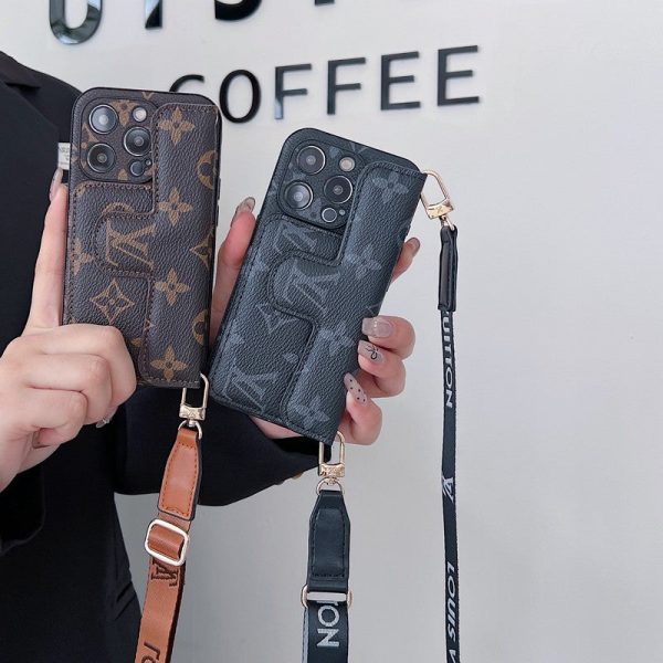 Lou Side Card Holder Crossbody iPhone Case - 图片 14