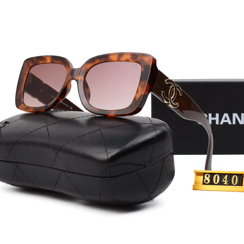 Luxury Large Frame Sunglasses 8010 - 图片 11