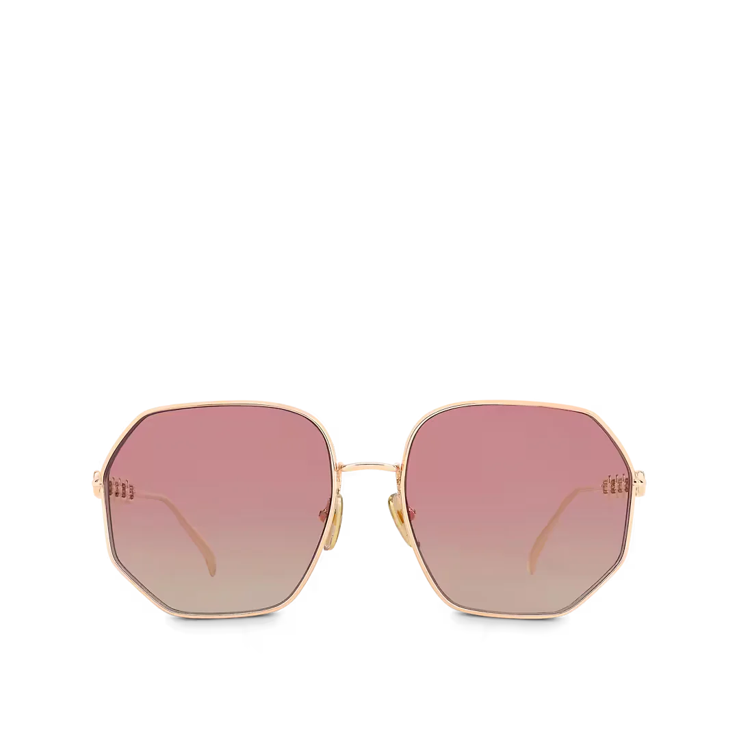 My L Chain Round Sunglasses - 图片 2