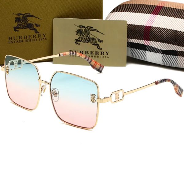 Retro Plaid HD Sunglasses - 图片 9
