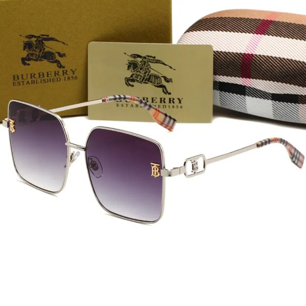 Retro Plaid HD Sunglasses - 图片 4