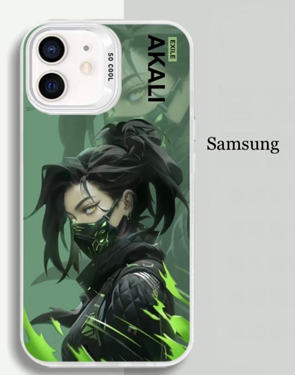 AKALI LEAGUE OF LEGENDS ANIME PHONE CASE - 图片 3