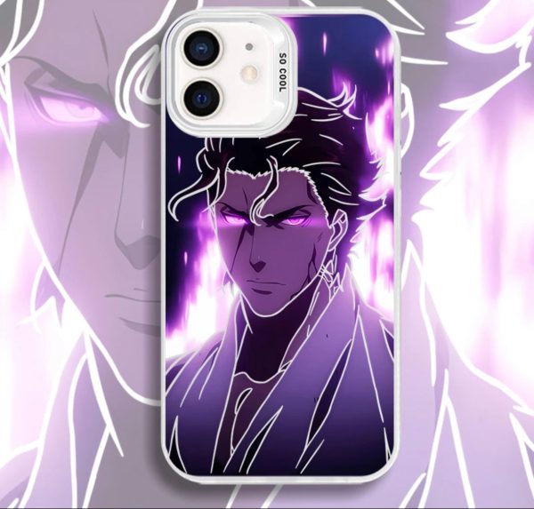 AIZEN BLEACH ANIME PHONE CASE - 图片 2