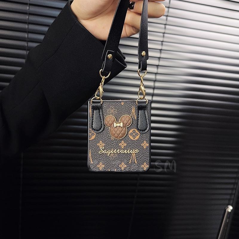 Samsung Luxury Leather Galaxy Z Flip 5/4/3 Case - 图片 3